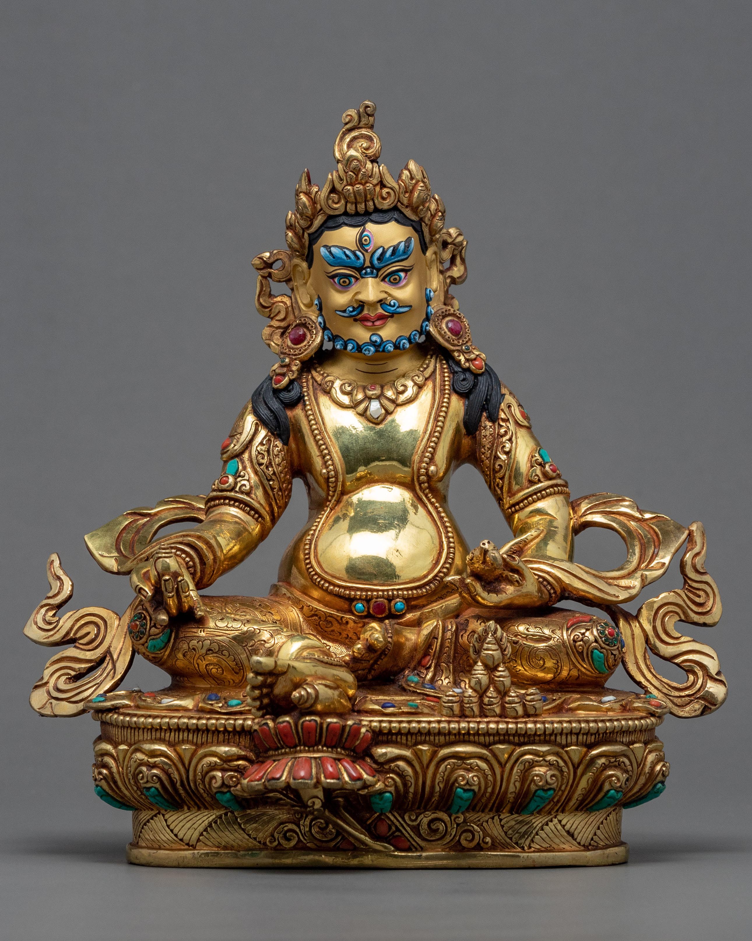 Wealth Deity Dzambhala Statue