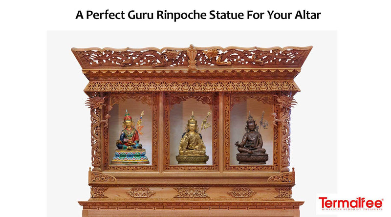 A Perfect Guru Rinpoche Statue For Your Altar