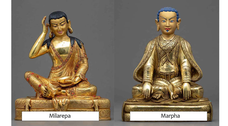 Guru Marpha and Milarepa : A Guru Disciple Relationship
