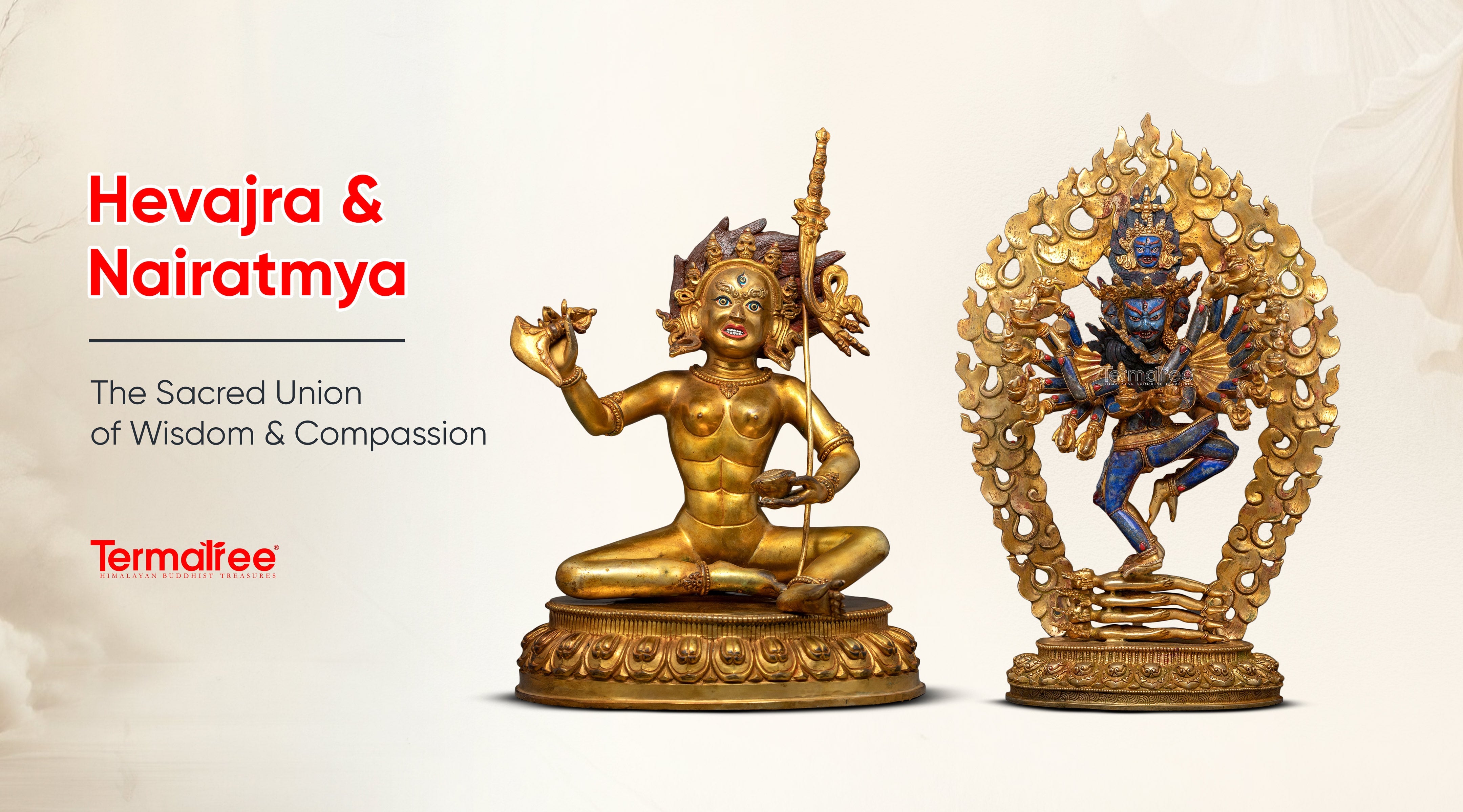 Hevajra and Nairatmya: The Sacred Union of Wisdom and Compassion