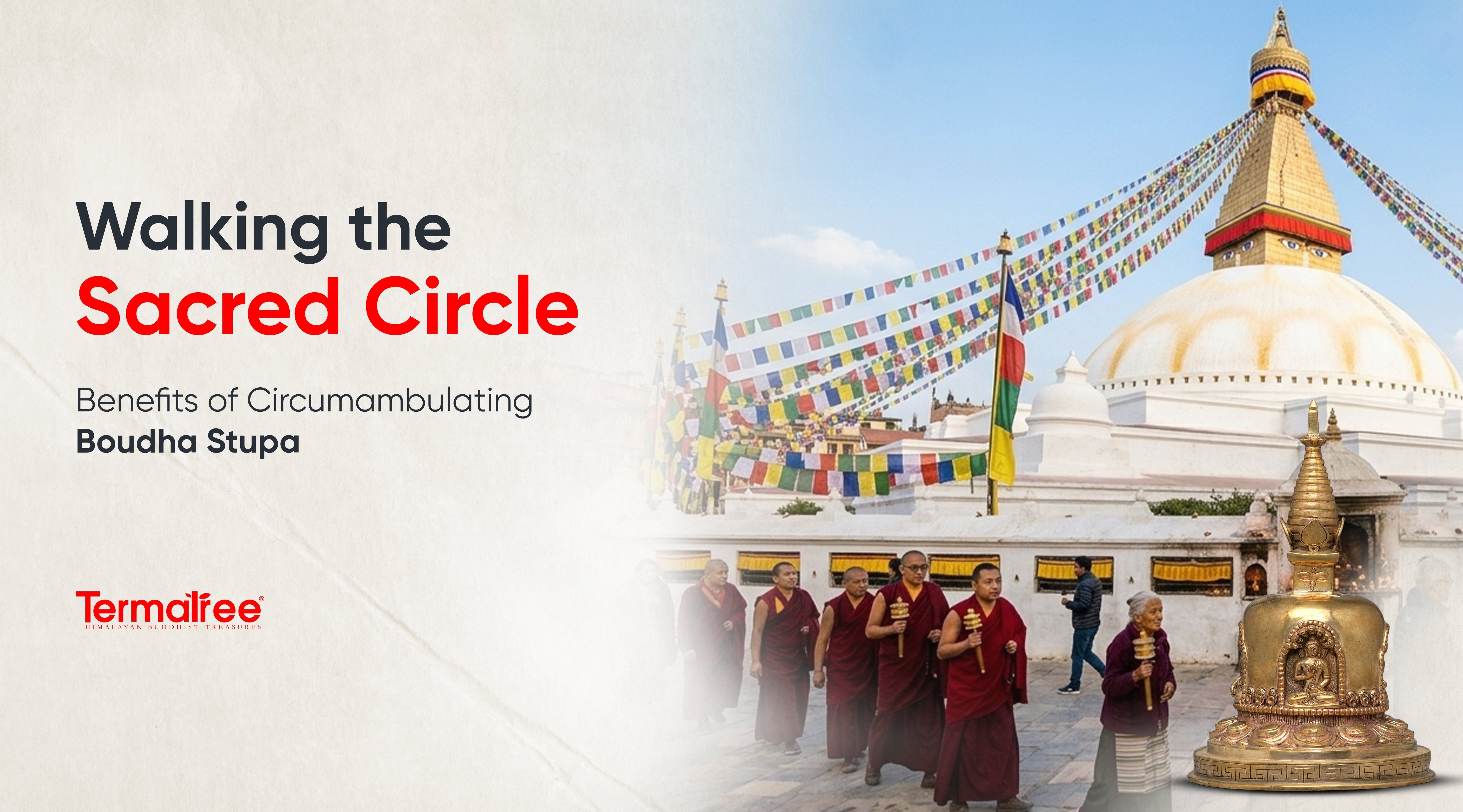 Walking the Sacred Circle: Benefits of Circumambulating Boudha Stupa