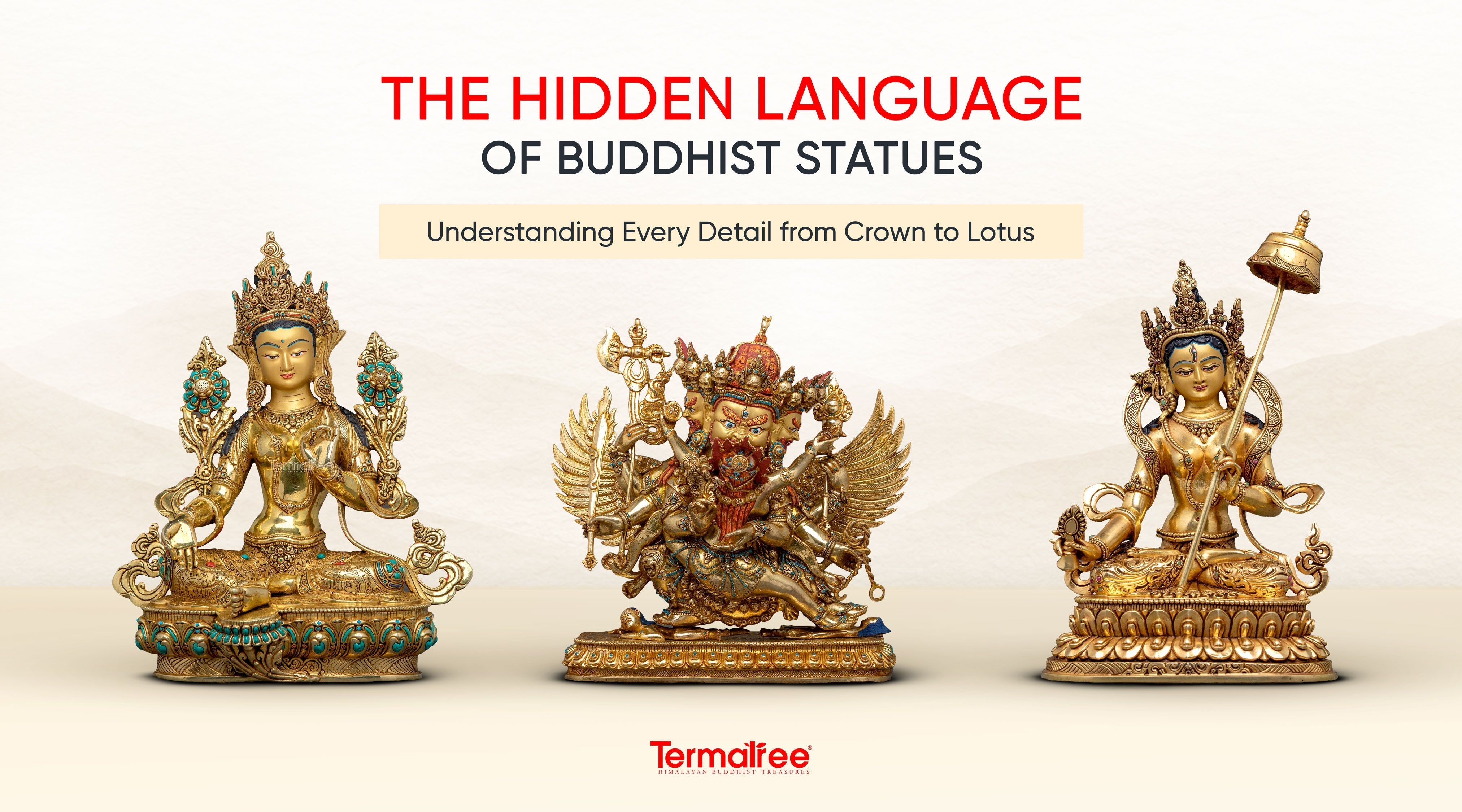 The Hidden Language of Buddhist Statues: Understanding Every Detail from Crown to Lotus