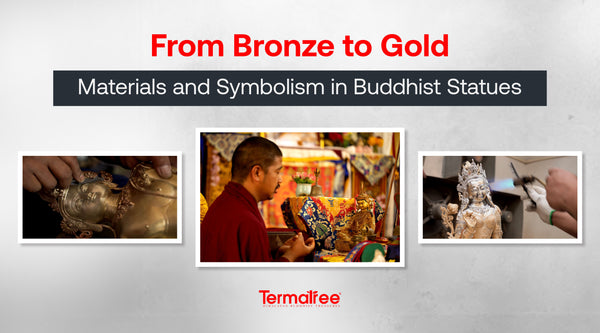 From Bronze to Gold: Materials and Symbolism in Buddhist Statues