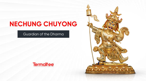 Protector Nechung Chuyong Statue | Guardian of the Dharma
