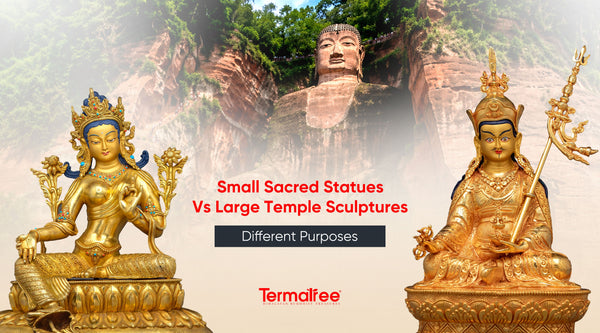 Small Sacred Statues vs Large Temple Sculptures: Different Purposes