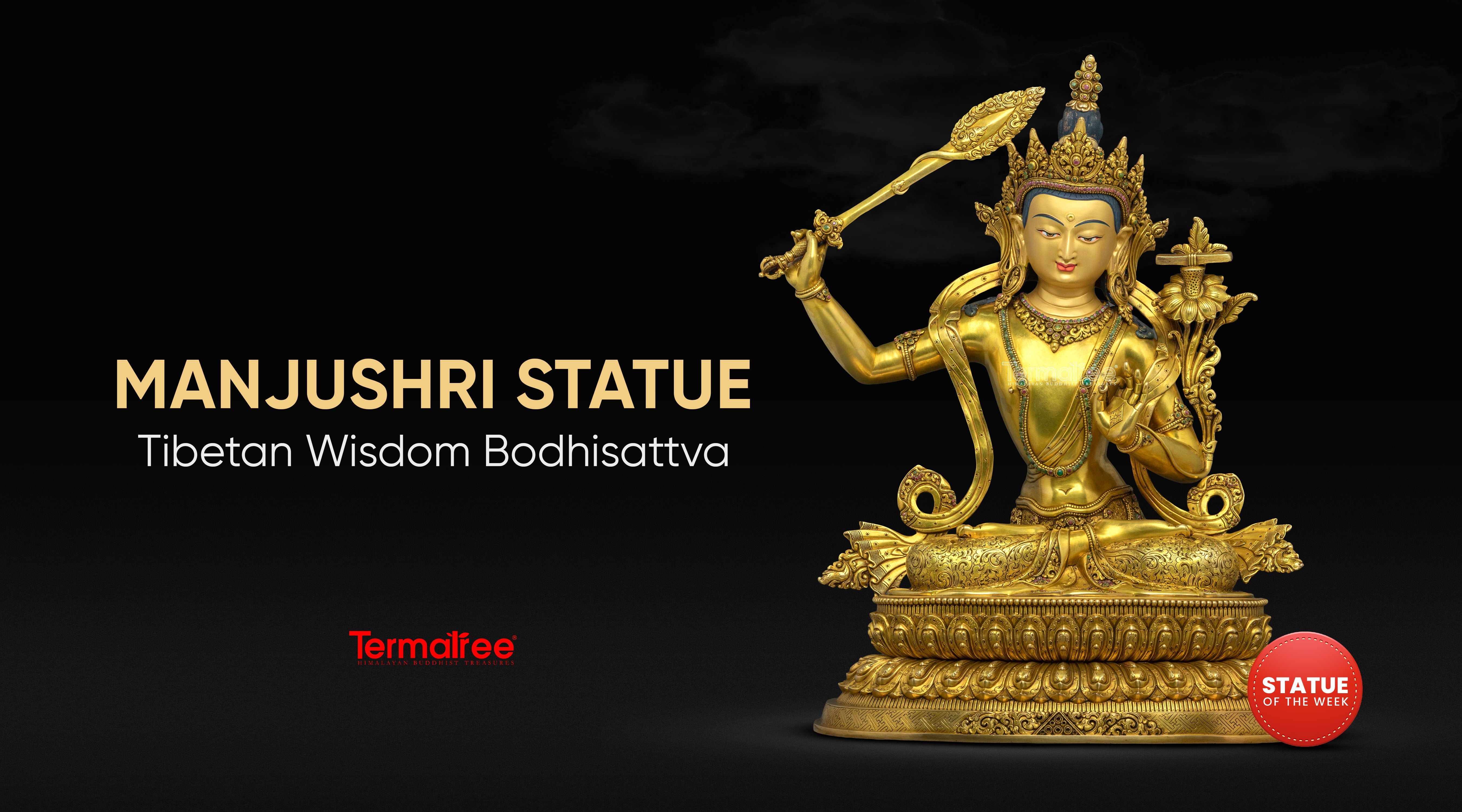Statue of the Week: Radiant Manjushri Statue