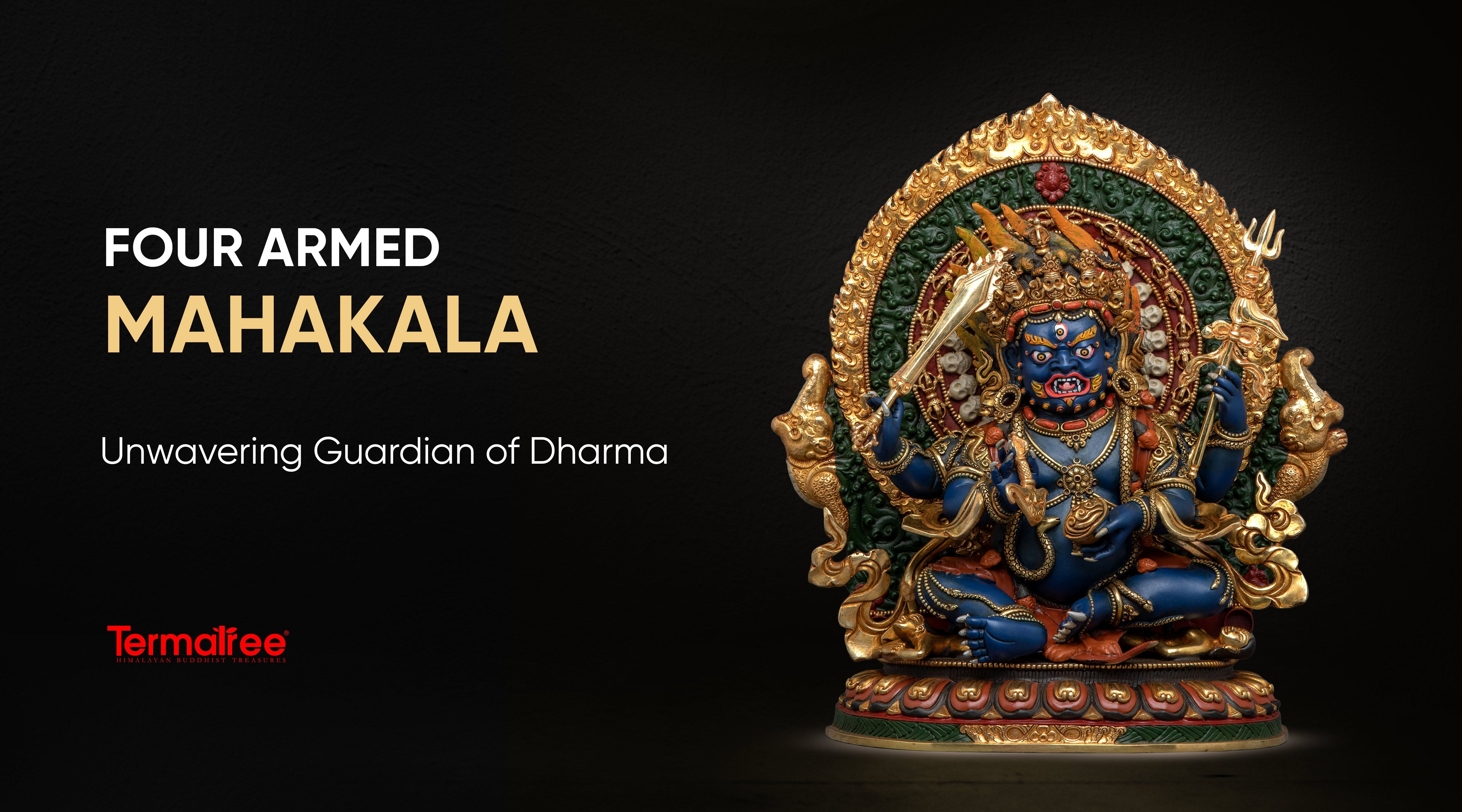 Statue of the Week: Four-Armed Mahakala – The Fierce Protector Who Removes Obstacles