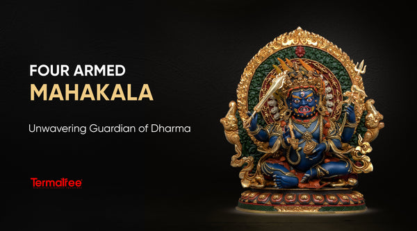 Statue of the Week: Four-Armed Mahakala – The Fierce Protector Who Removes Obstacles