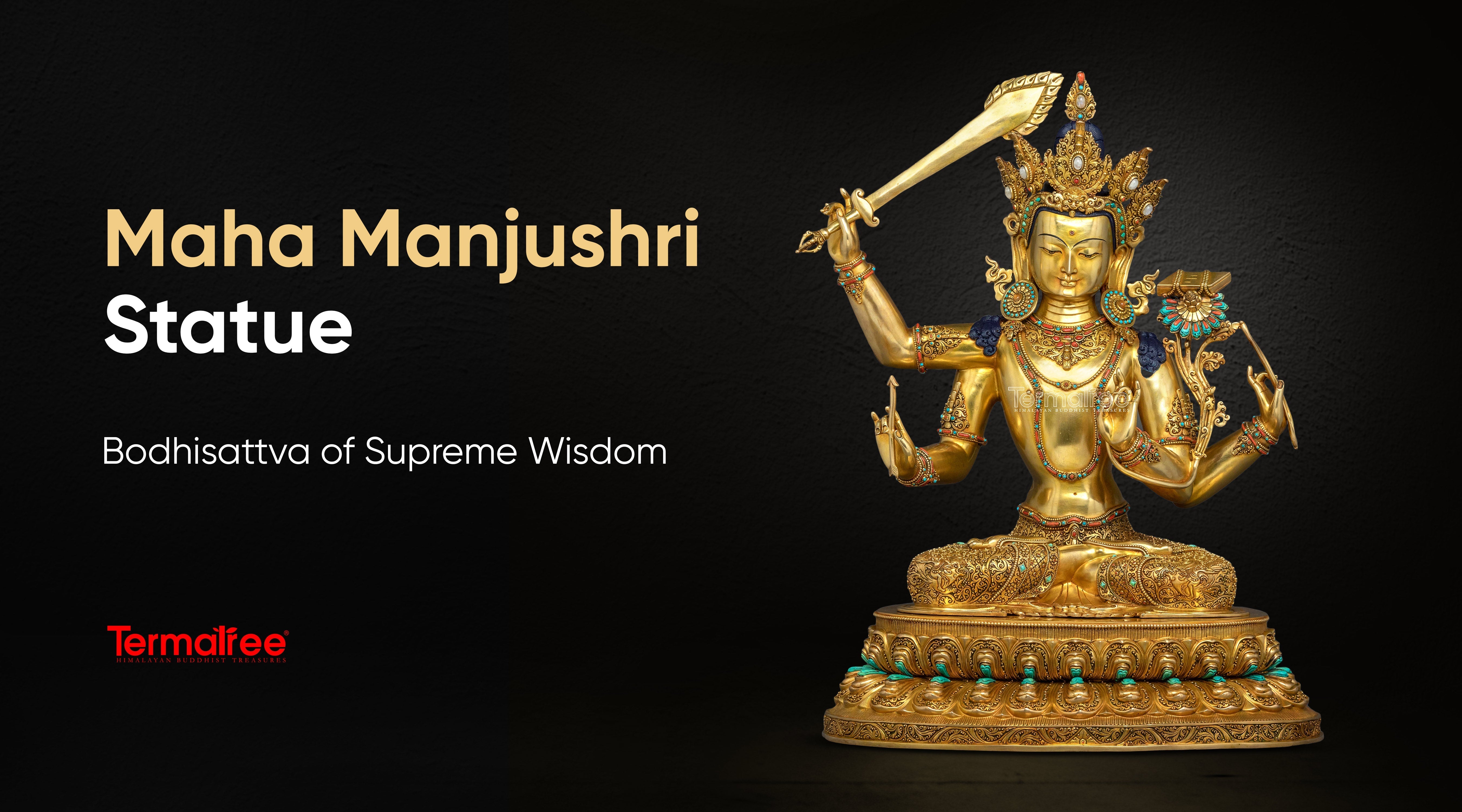 Statue of the Week: A Masterpiece of Four-Armed Maha Manjushri