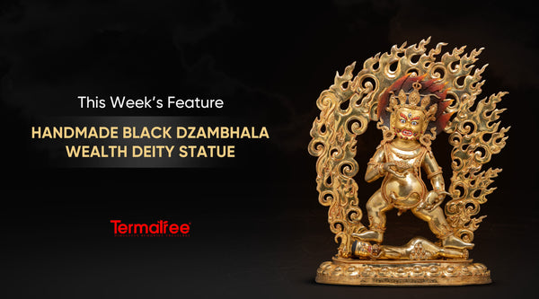 This Week’s Feature: Handmade Black Dzambhala Wealth Deity Statue