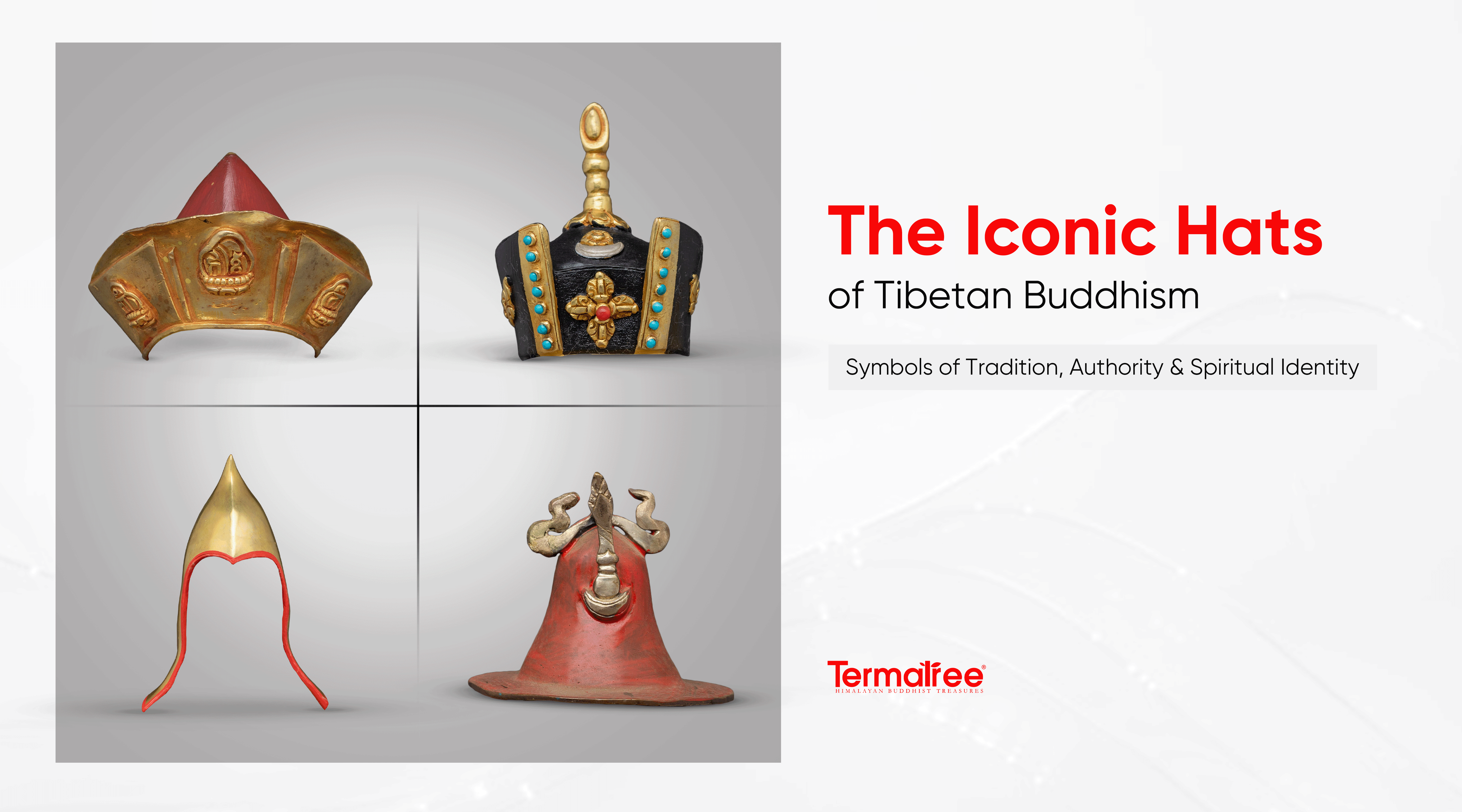 The Iconic Hats of Tibetan Buddhism: Symbols of Tradition, Authority, and Spiritual Identity