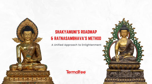 Where Shakyamuni guides practitioners in ethical clarity and a historical path, Ratnasambhava provides a symbolic and technical approach to profound psychological change through visualization and ritual.