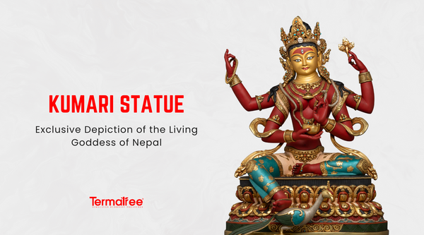 Kumari Statue: Exclusive Depiction of the Living Goddess of Nepal