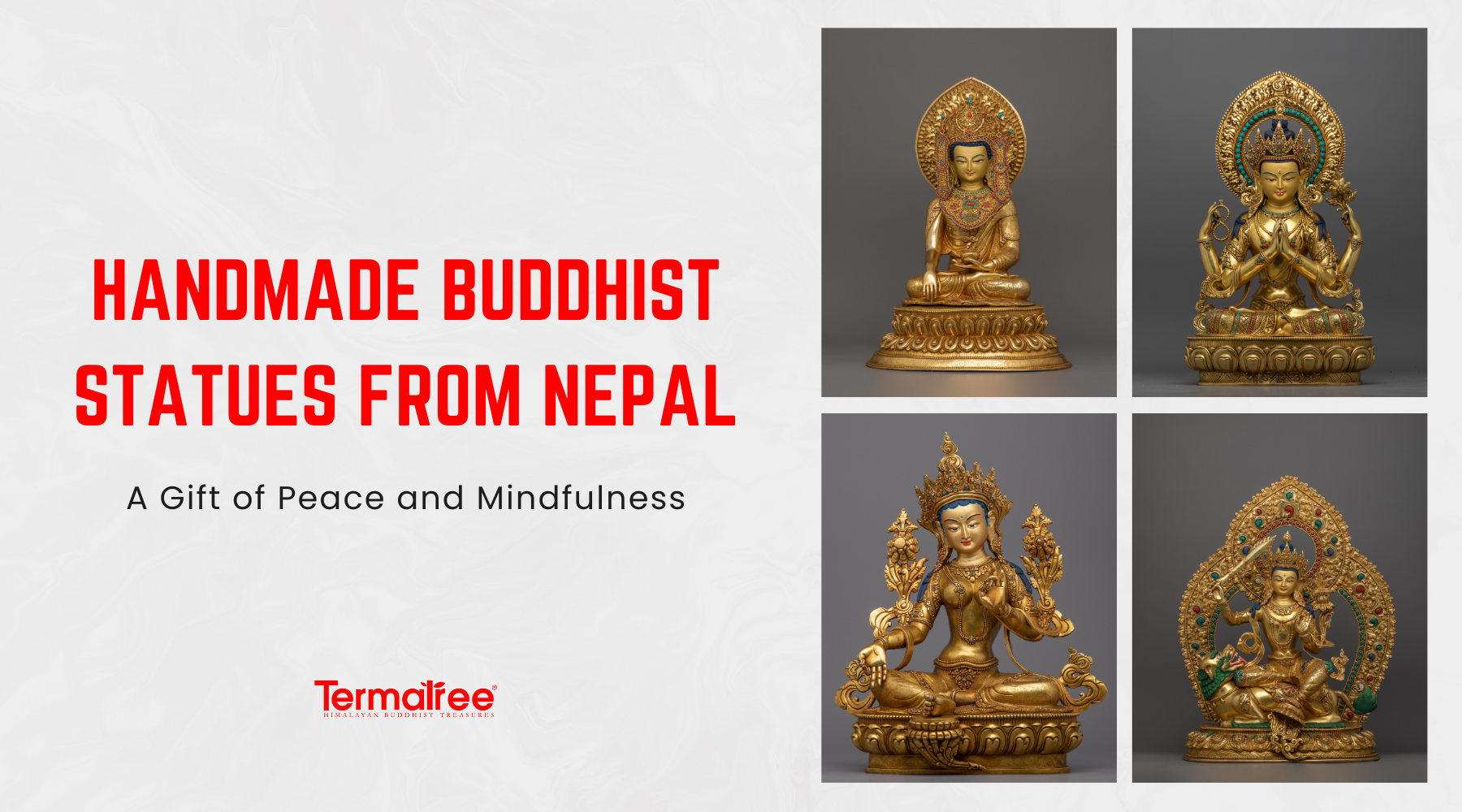 Handmade Buddhist Statues from Nepal: A Gift of Peace and Mindfulness
