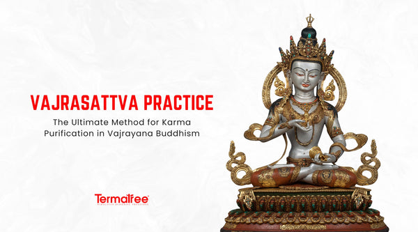 In Vajrayana Tibetan Buddhism, the purification of negative karma is not just supplementary; it is the indispensable basis of the whole spiritual path.