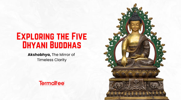 Akshobhya,&nbsp;sometimes referred to as Mitrupa, symbolizes unyielding clarity along with fierce compassion.