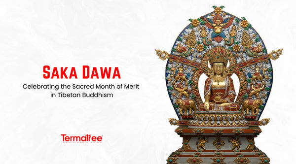 Saka Dawa is one of the most significant months in the Tibetan Buddhist year, as it commemorates the Buddha's birth, enlightenment, and parinirvana, 