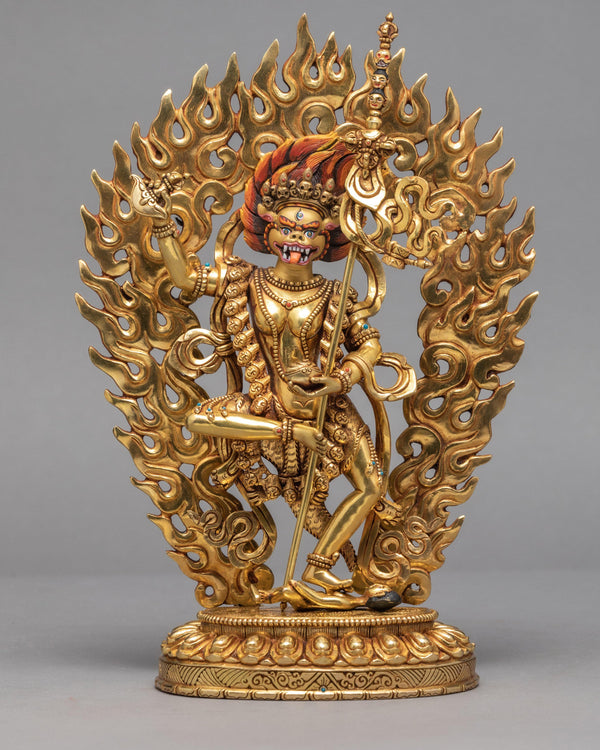 Simhamukha | The lion Headed Dakini | Female Buddha