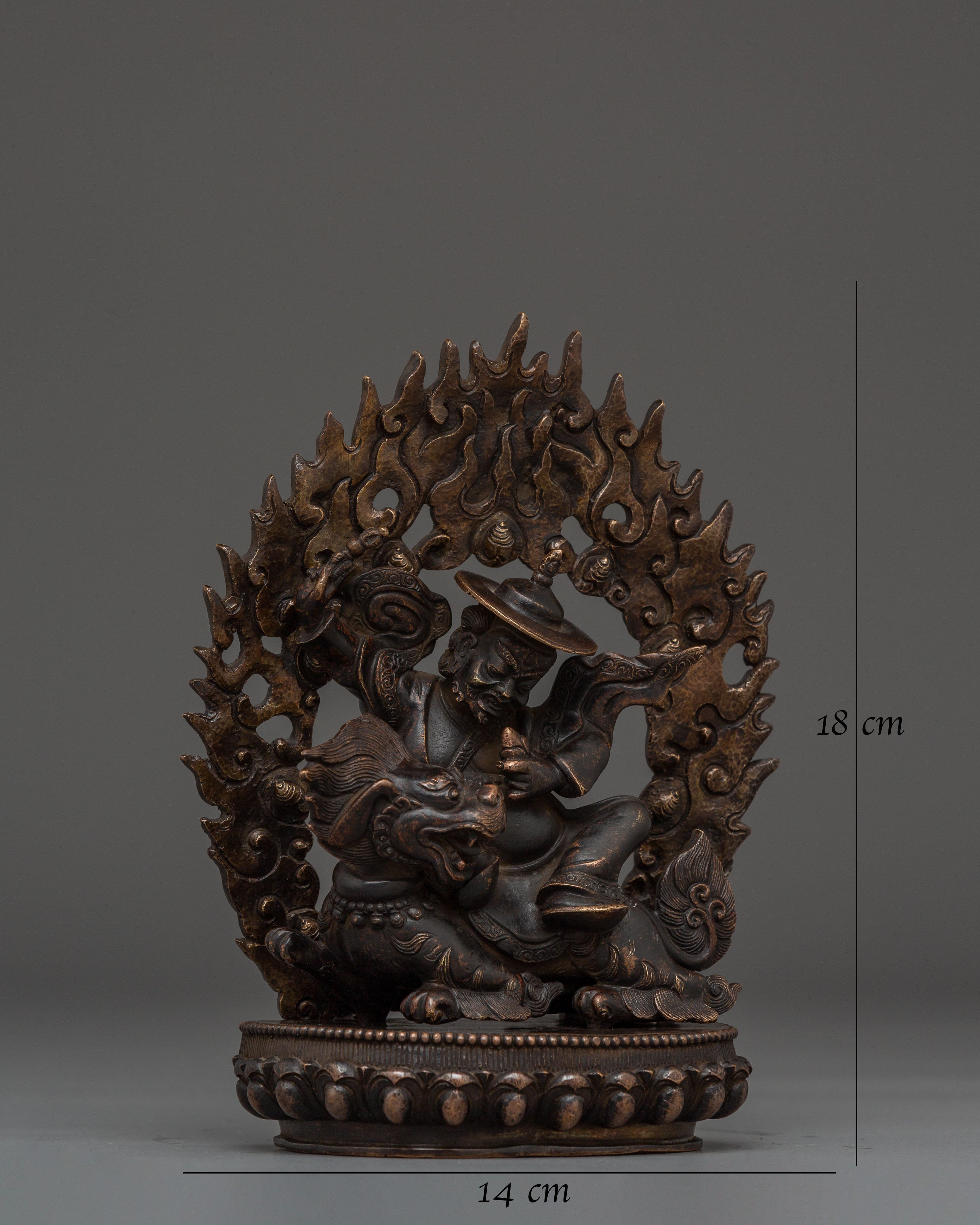 Statue of Protector Dorje Legpa 