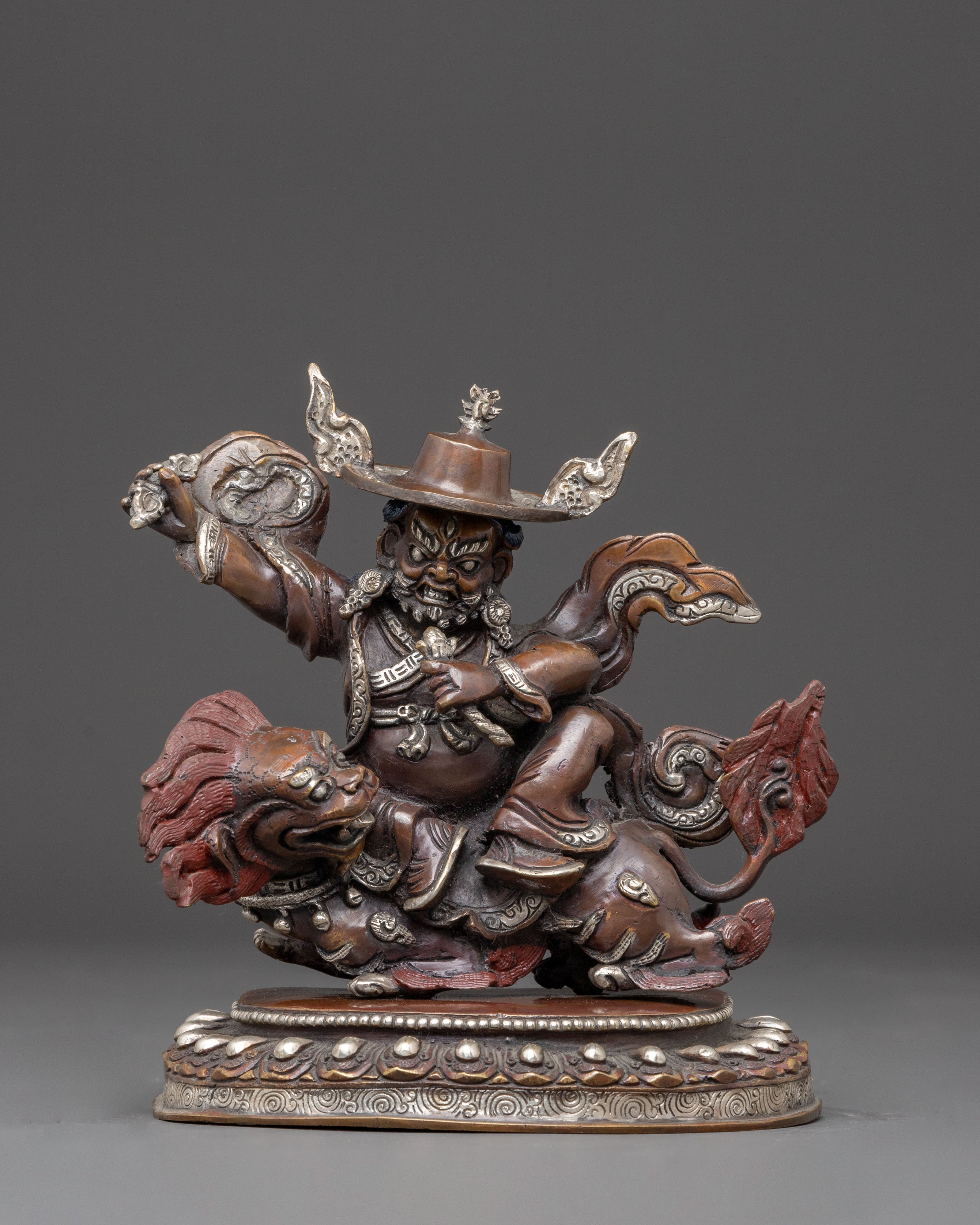 Mahakala Dorje Legpa Statue: Protector of the Dharma