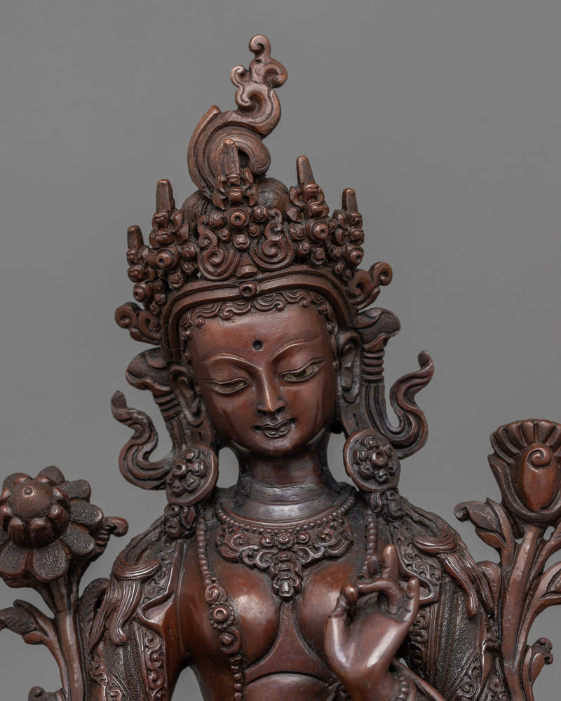 statue for green-tara-day