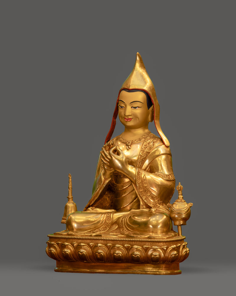Tibetan Leader Atisa Statue  | Great Scholar and Pioneer of Tibetan Buddhism