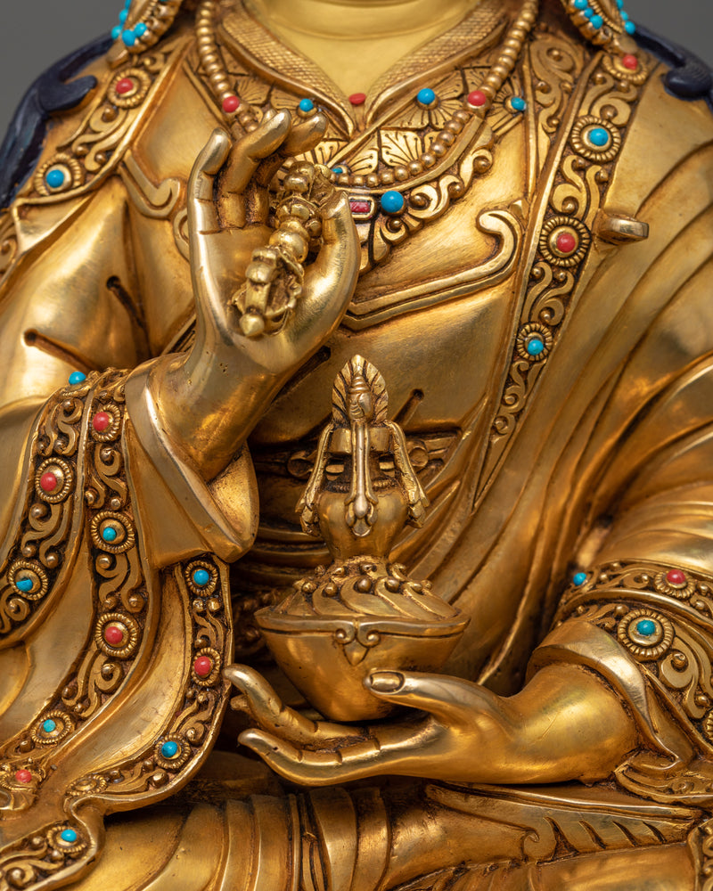 Majestic Lotus-Born Rinpoche Statue | Herald of Vajrayana Buddhism