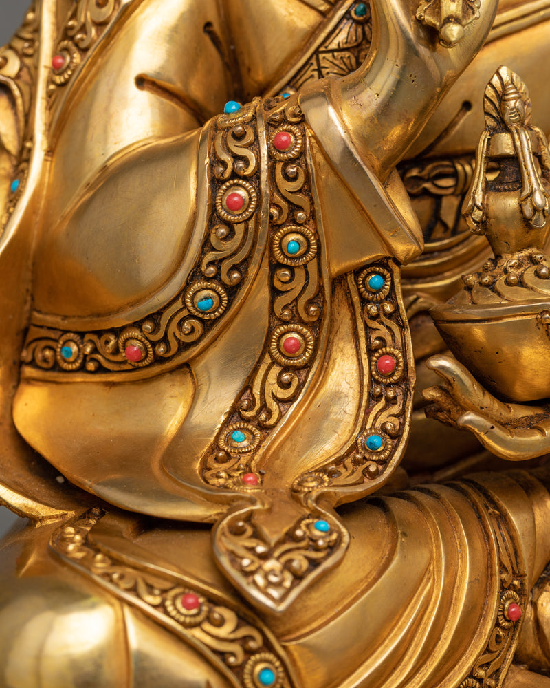 Majestic Lotus-Born Rinpoche Statue | Herald of Vajrayana Buddhism