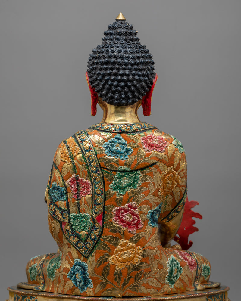 The Medicine Buddha Handcrafted Statue | Healing and Well-being Embodied