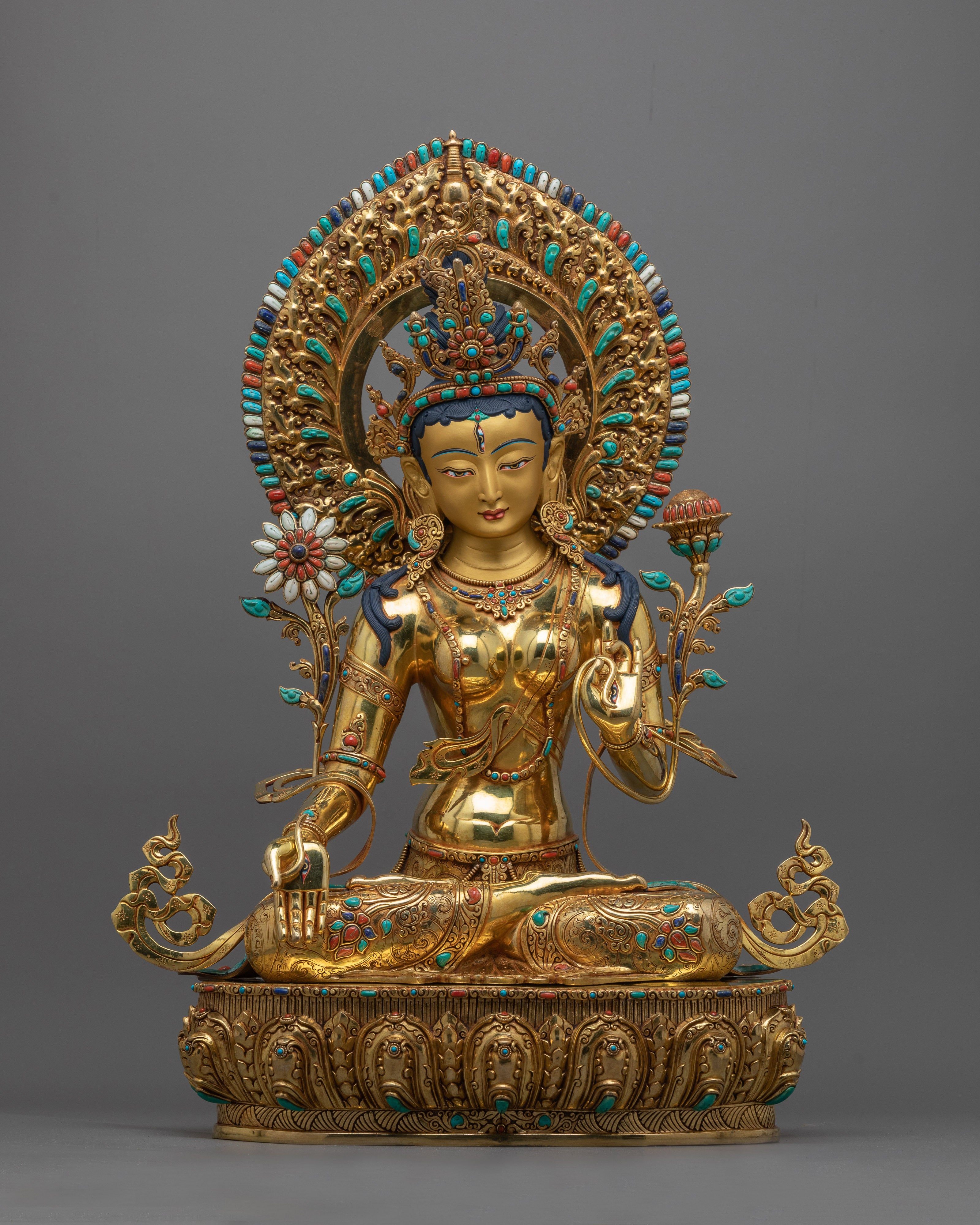 White Tara Statue