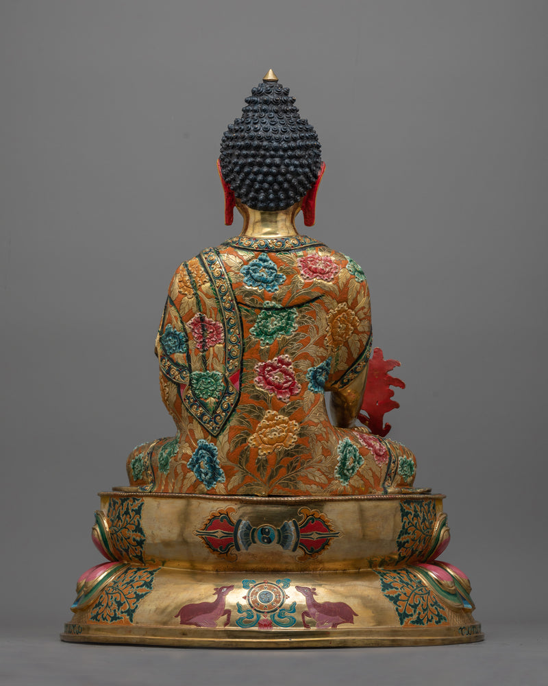 The Medicine Buddha Handcrafted Statue | Healing and Well-being Embodied