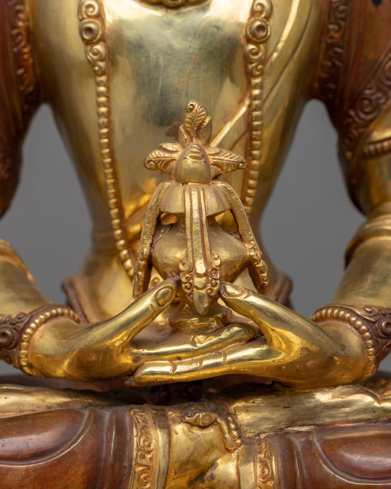Amitayus Sculpture for Buddhist Altar | Essence of Infinite Life