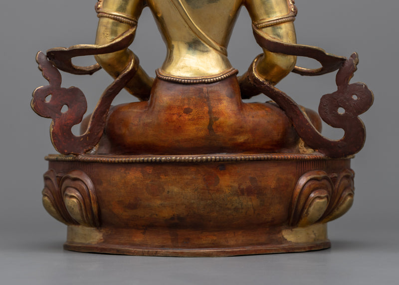Amitayus Sculpture for Buddhist Altar | Essence of Infinite Life