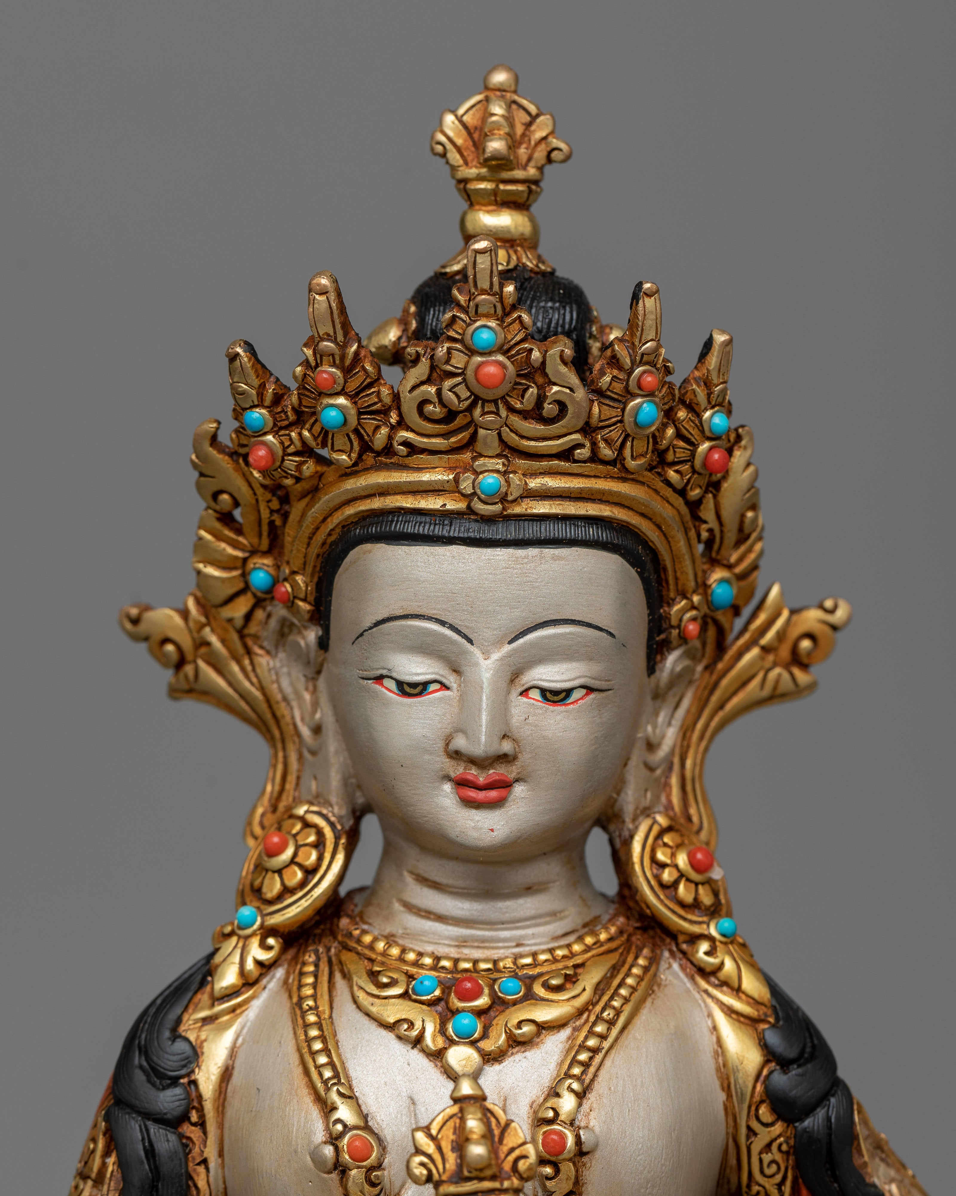 vajrasattva-colorful statue