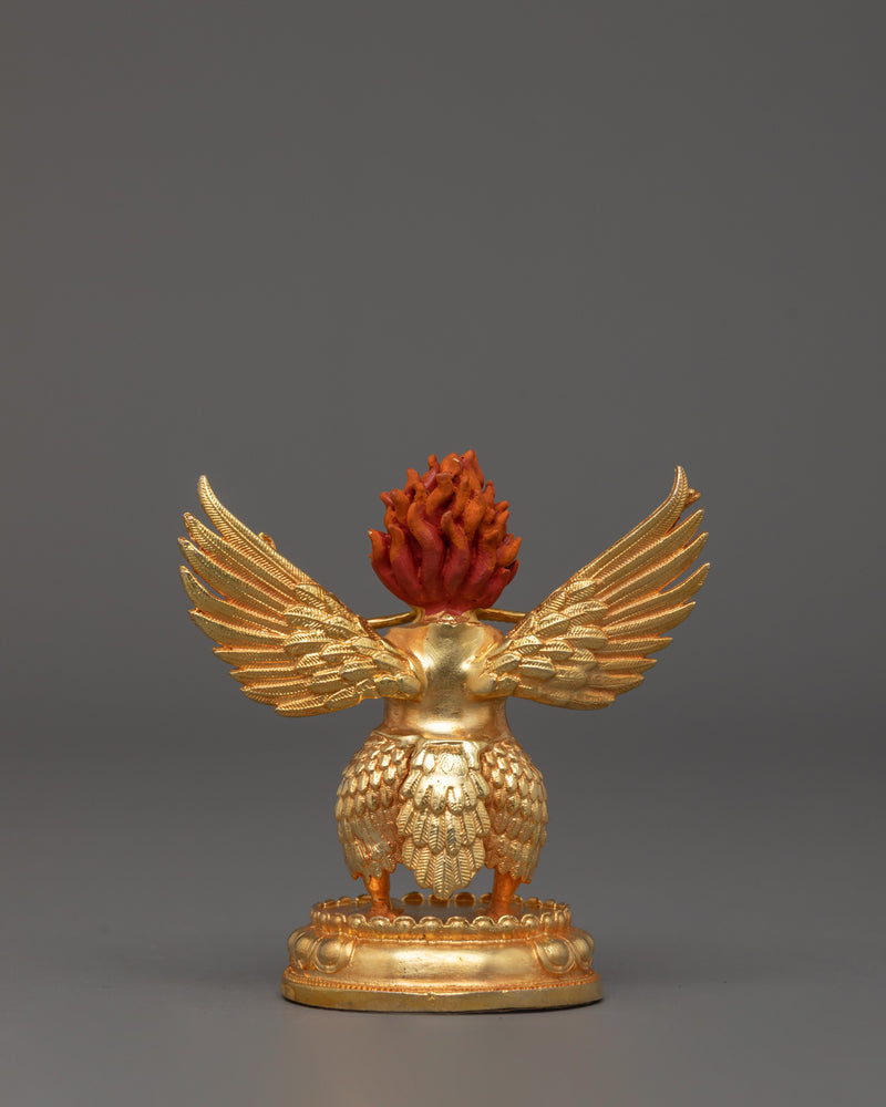 Himalayan Sculpture of Garuda | Divine Winged Protector, and Symbol of Strength