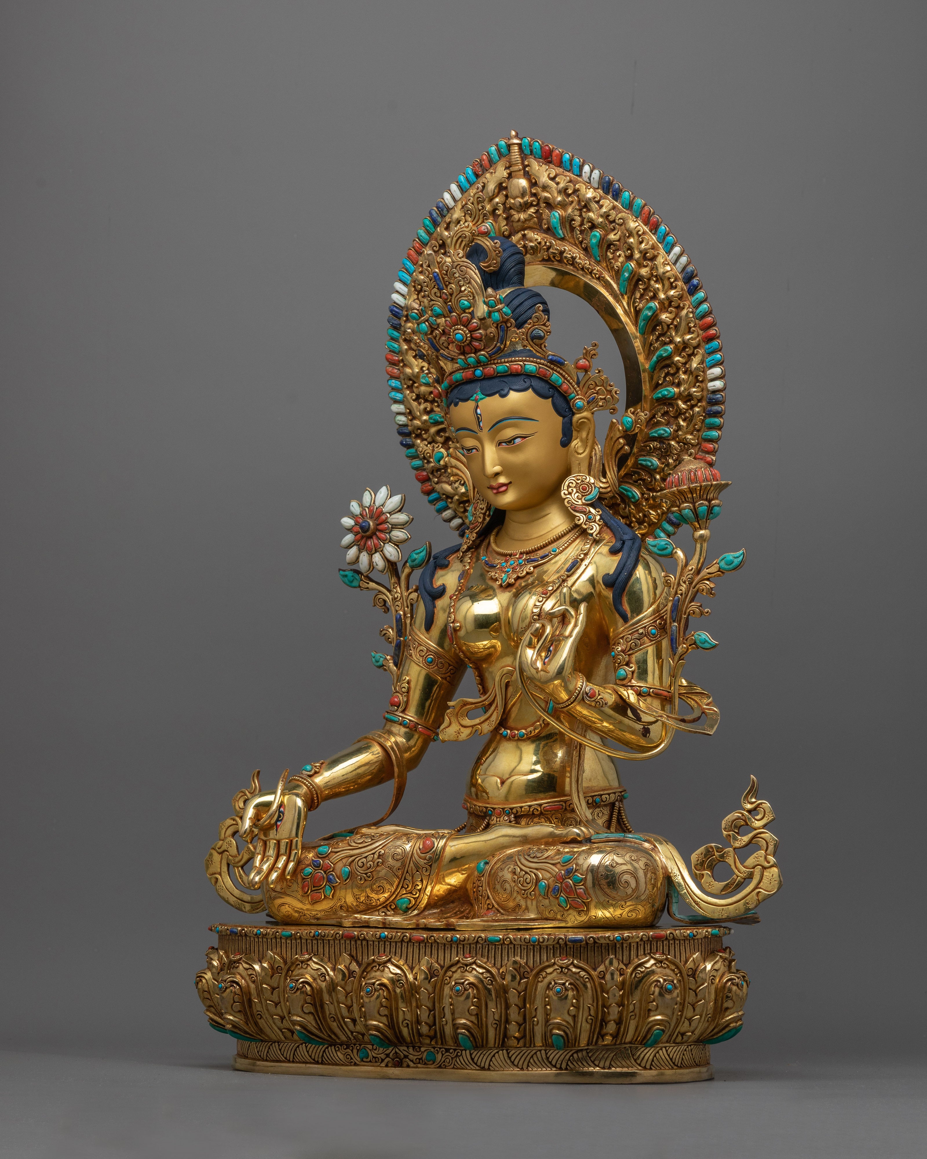 White Tara Statue