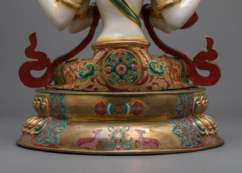 The Divine Chenrezig Statue | Manifest Compassion and Harmony