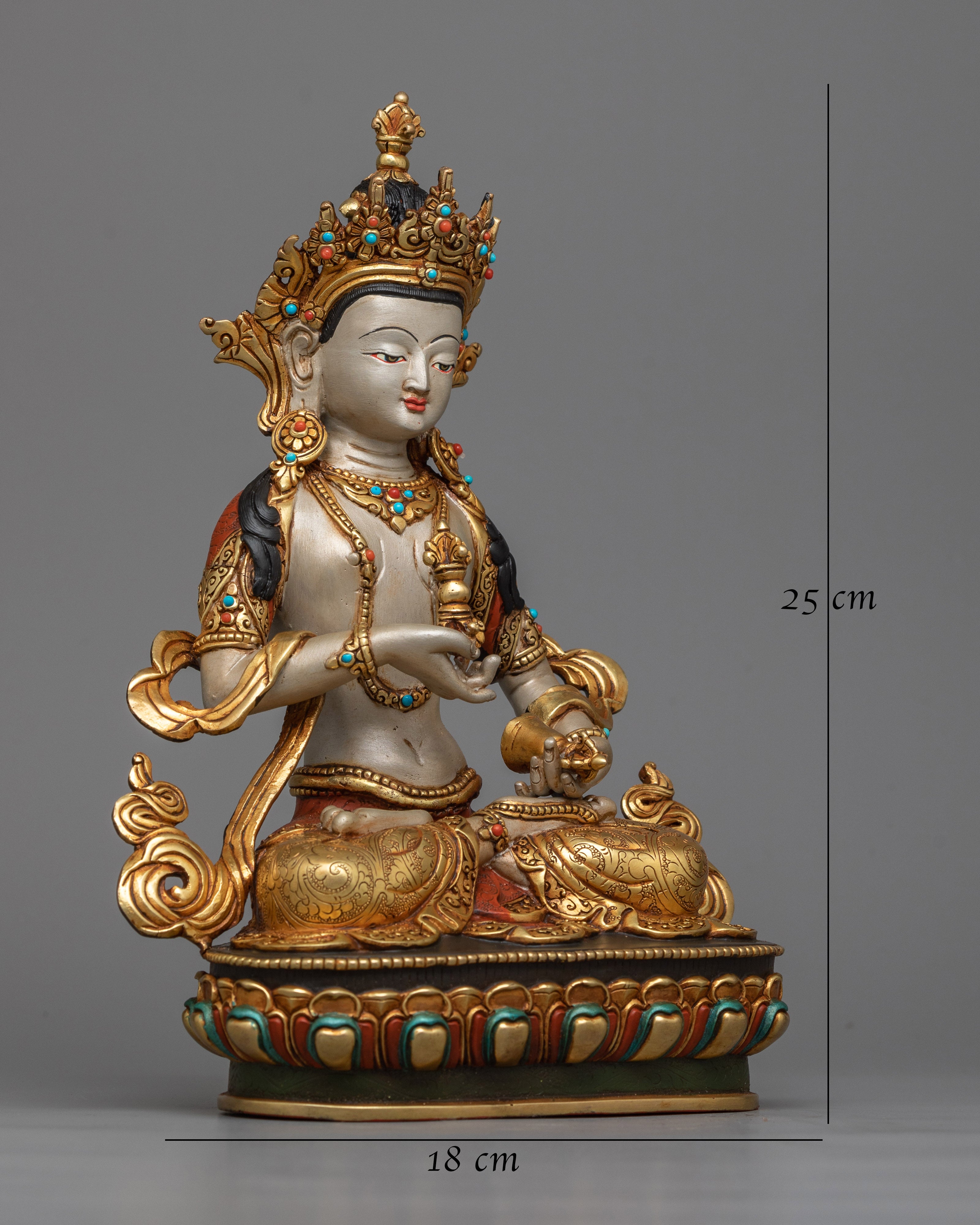 vajrasattva-colorful statue