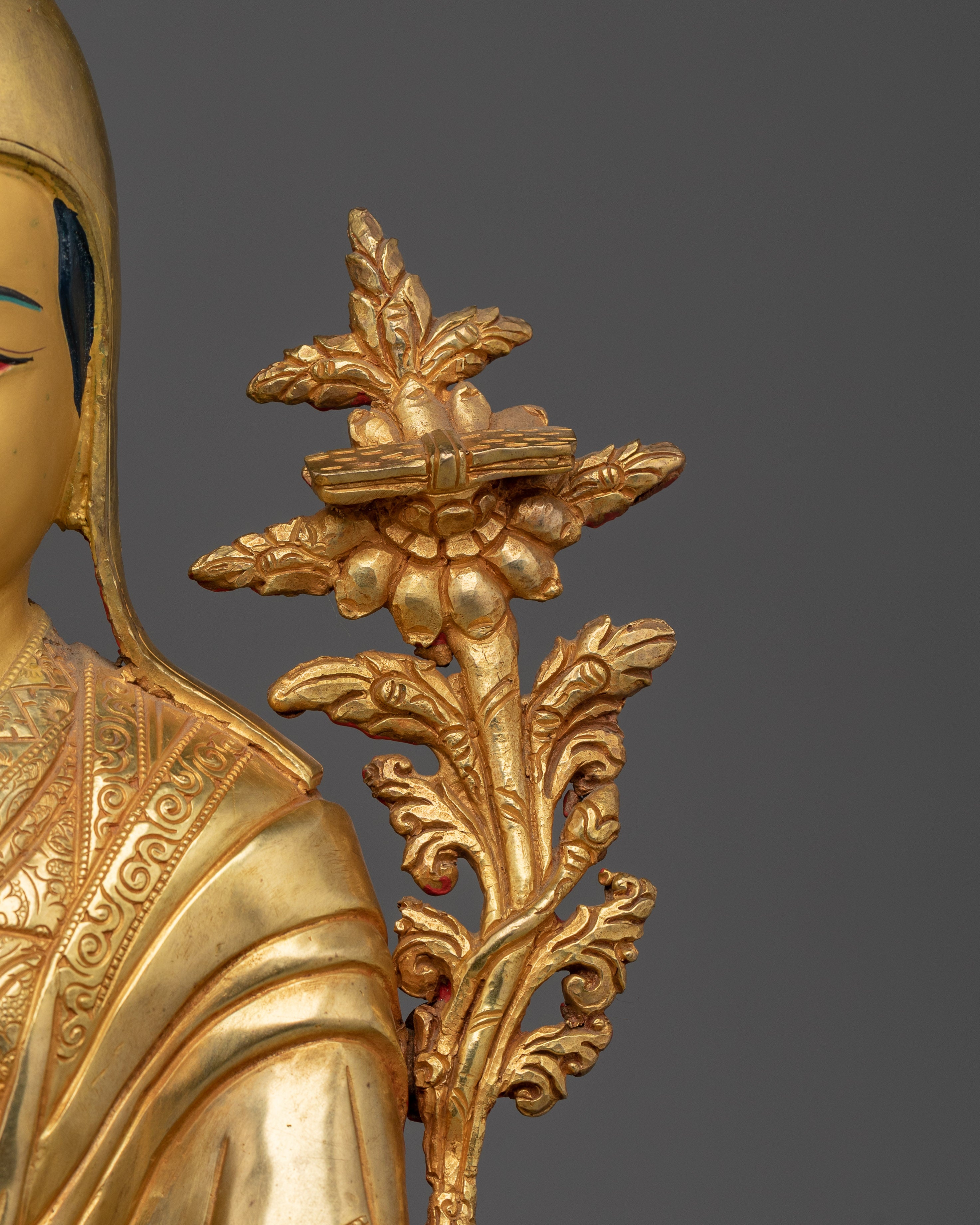 Longchenpa Statue: Tibetan Scholar of Nyingma School
