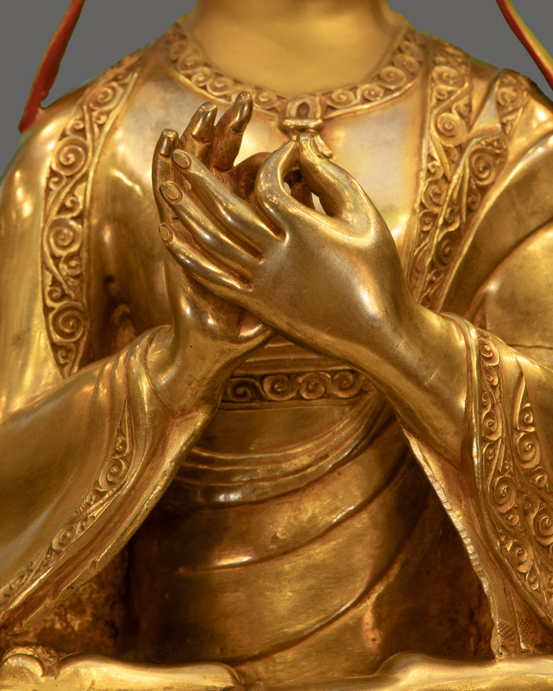 Tibetan Leader Atisa Statue  | Great Scholar and Pioneer of Tibetan Buddhism
