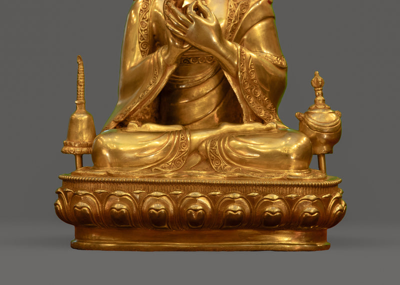 Tibetan Leader Atisa Statue  | Great Scholar and Pioneer of Tibetan Buddhism