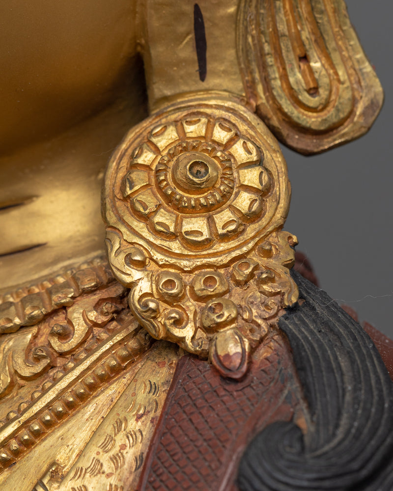 Majestic Bodhisattva Chenrezig Sculpture | Compassion Incarnate