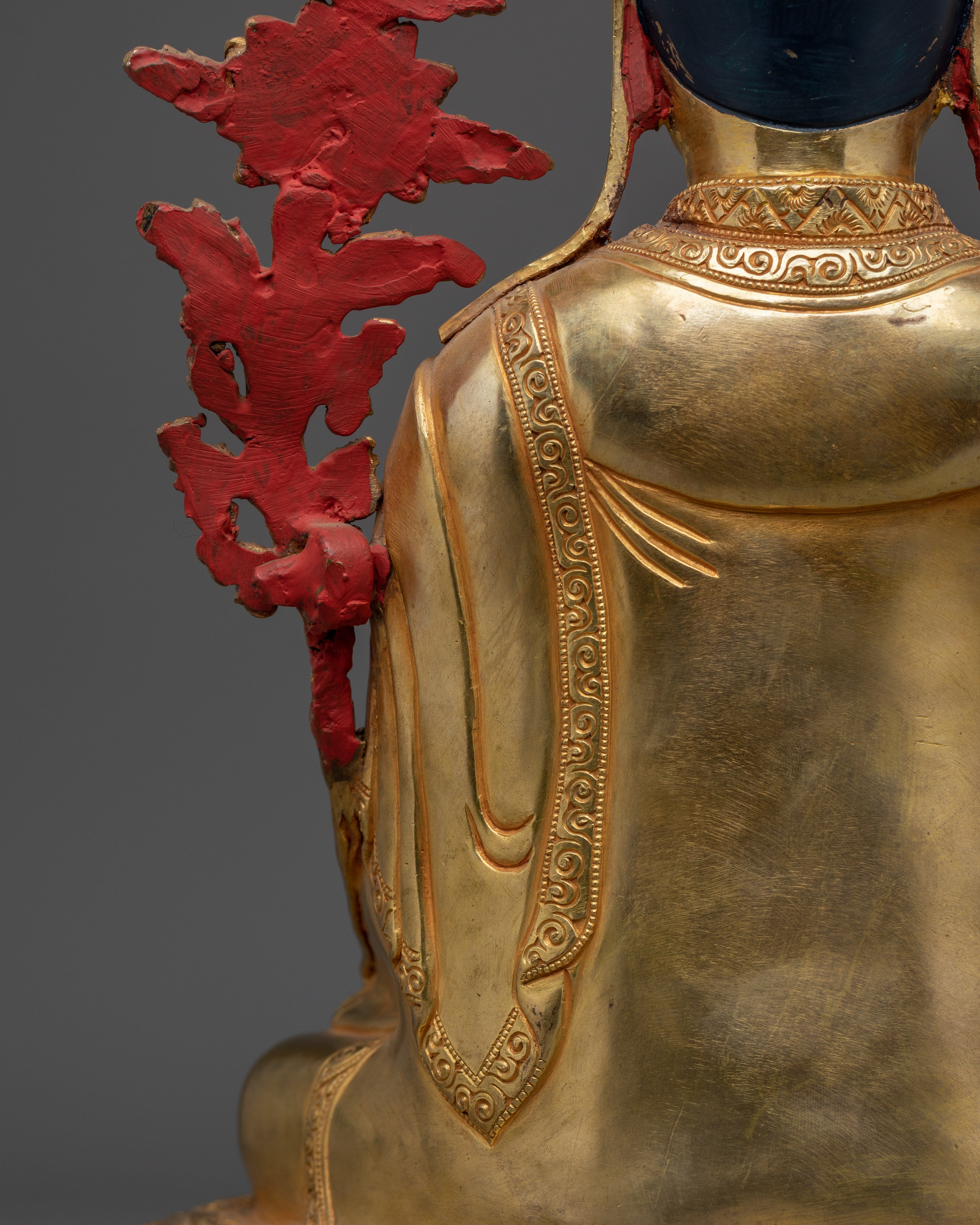 Longchenpa Statue: Tibetan Scholar of Nyingma School