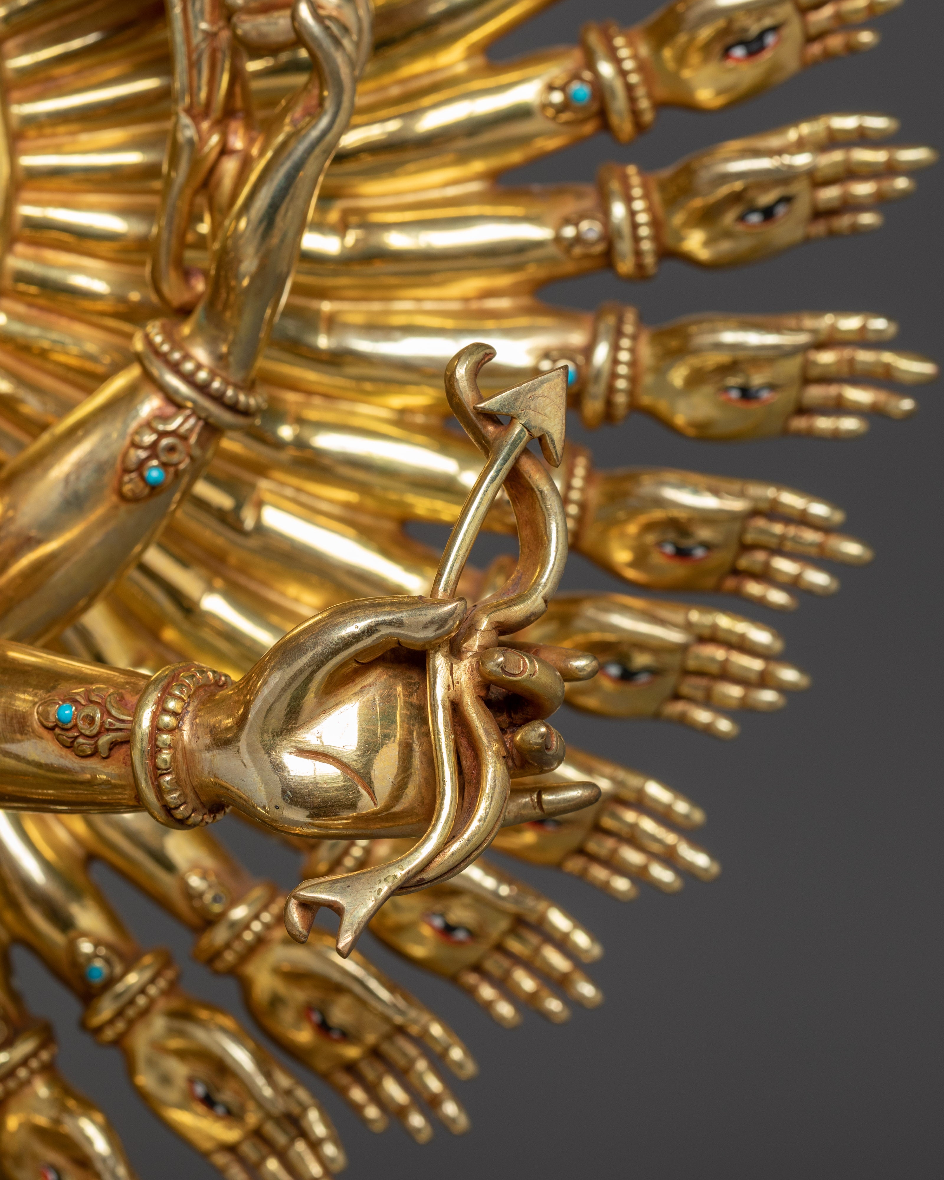 Thousand Armed Chenrezig  Statue: Bodhisattva of Compassion