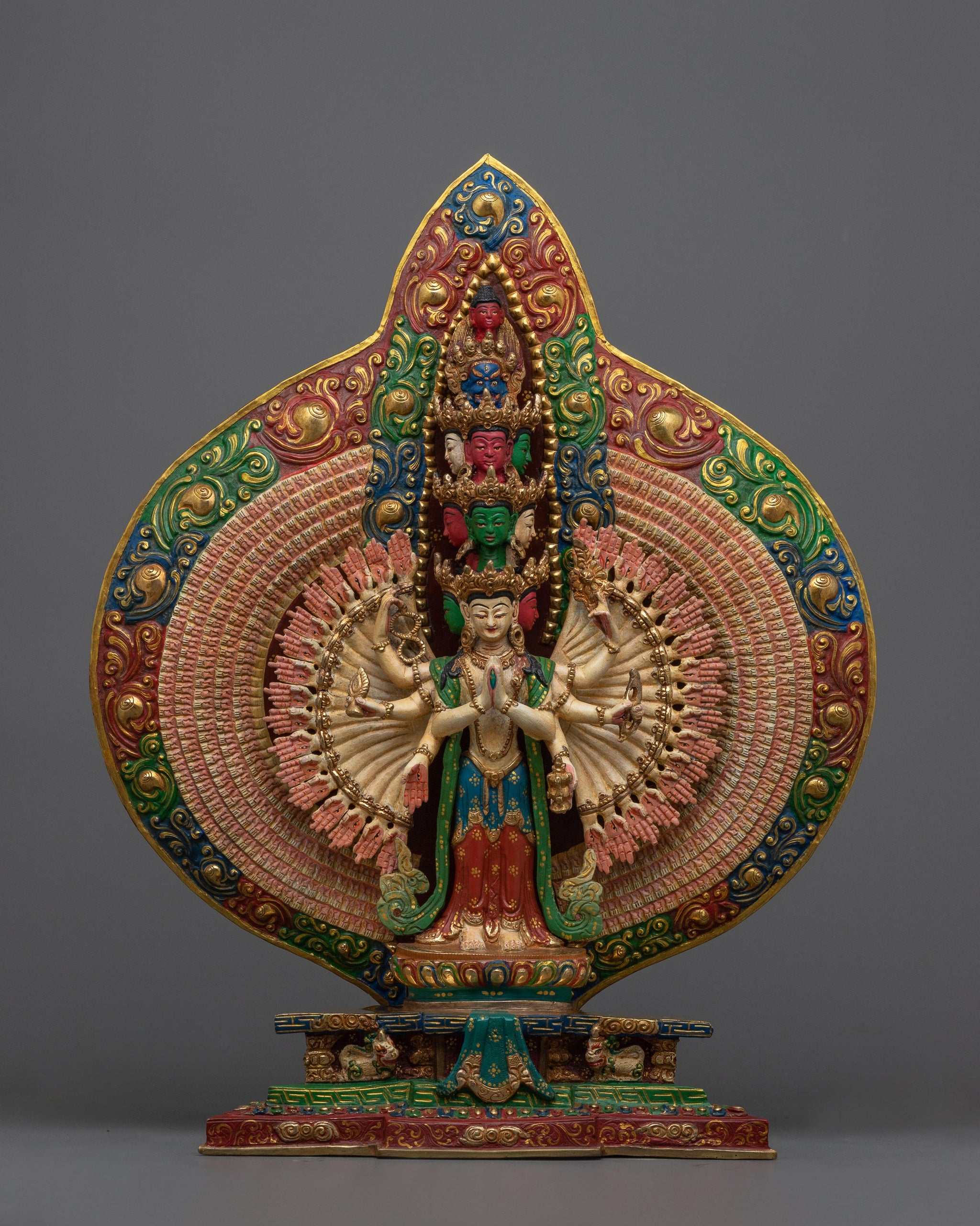 Chexrezig 1000 Armed Chenrezig Statue | A Symphony of Compassion and Craftsmansh