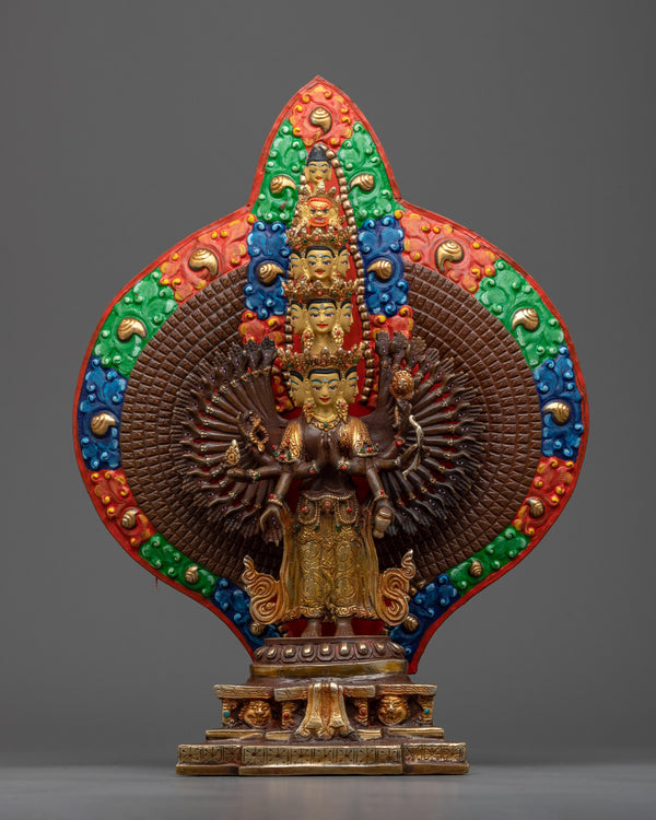 1000-armed-avalokiteshvara-sculpture