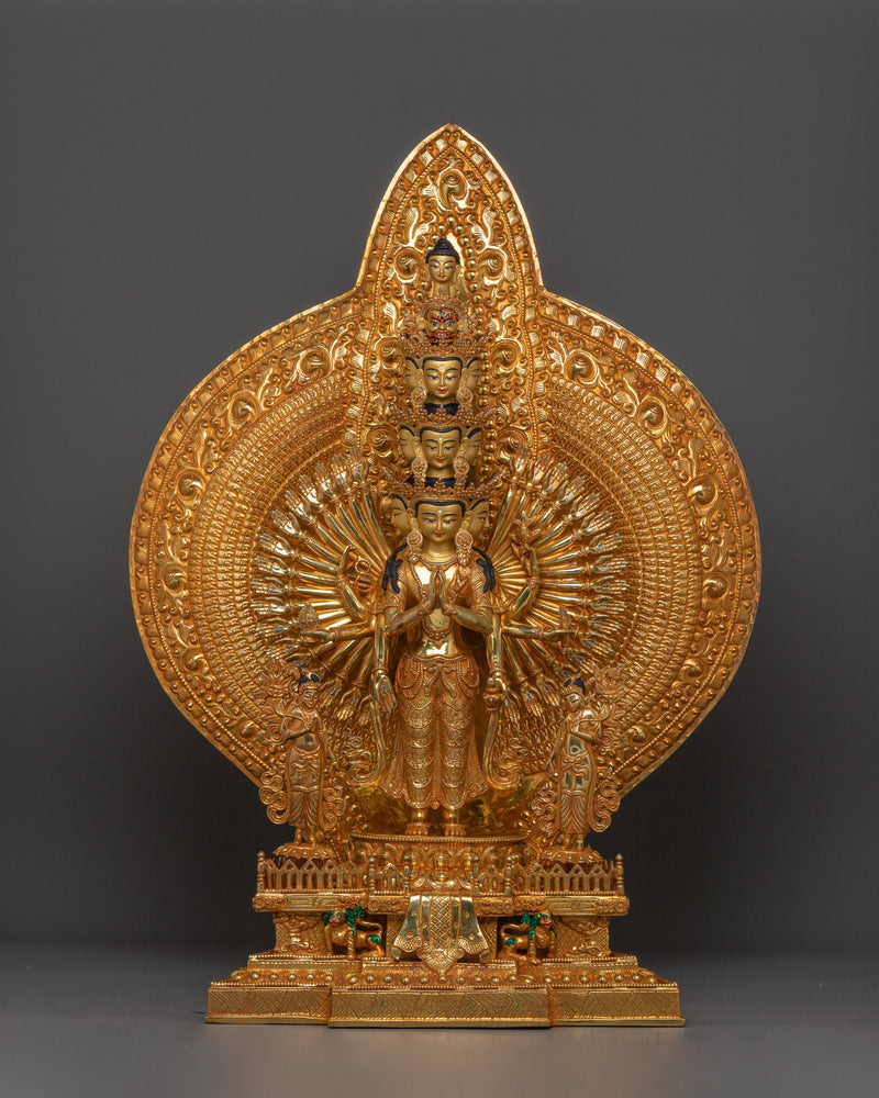 handmade-1000-armed-chenrezig-statue