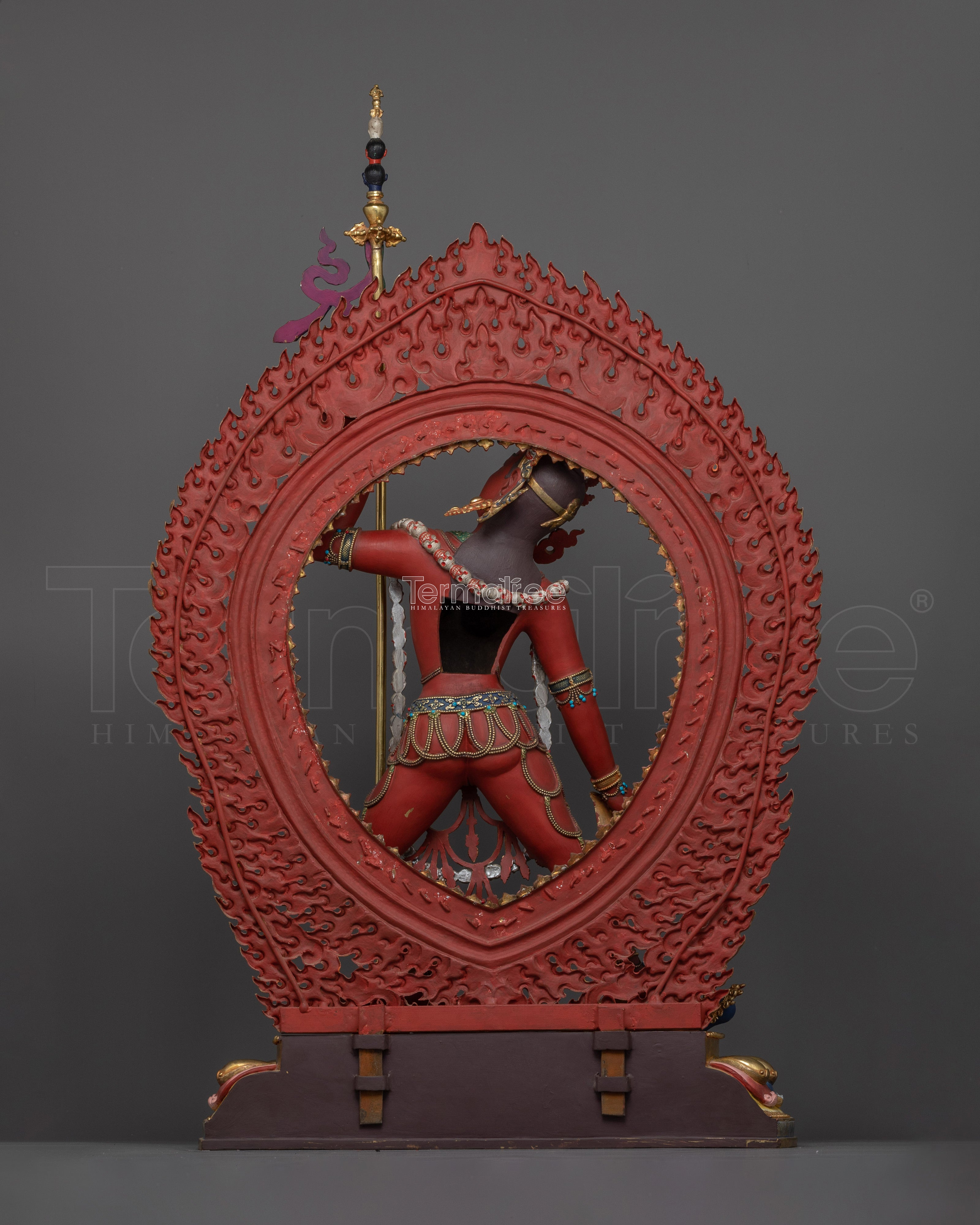 Handmade Buddhist Vajrayogini Tantric Buddhism Sculpture | Spiritual Transformation Art