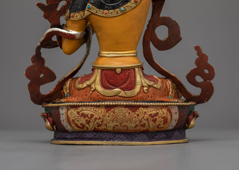 Enlightened Monju Bosatsu Manjushri Statue | Master of Philosophy and Teachings