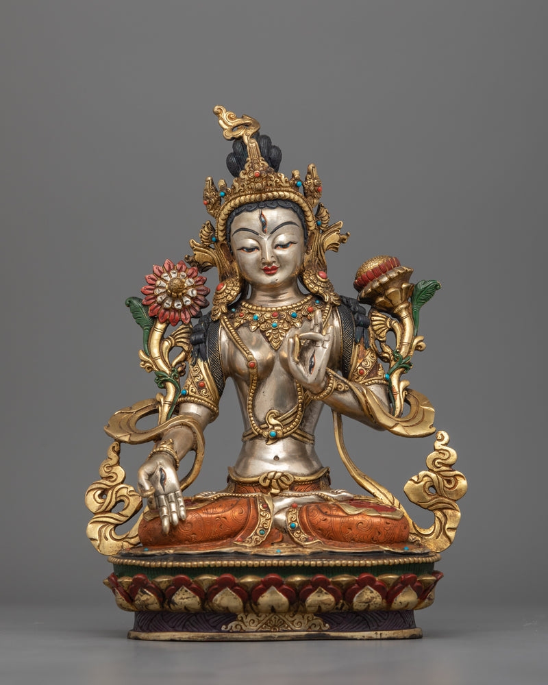 Buddhism Enlightened Bodhisattva Set | Compassion, Longevity, Wisdom, and Purity Art